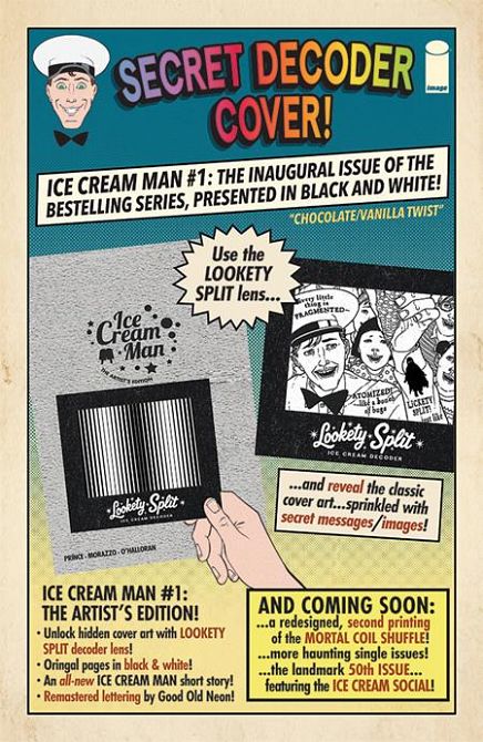 ICE CREAM MAN CHOCOLATE VANILLA TWIST EDITION #1