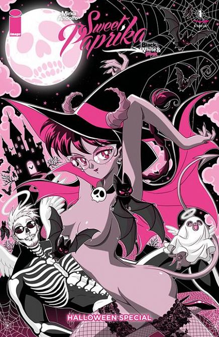 MIRKA ANDOLFOS SWEET PAPRIKA BLACK WHITE & PINK HALLOWEEN SPECIAL #1