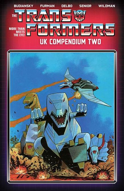 TRANSFORMERS UK COMPENDIUM TP BOOK 02 DIRECT MARKET EXCLUSIVE JEFF ANDERSON CVR