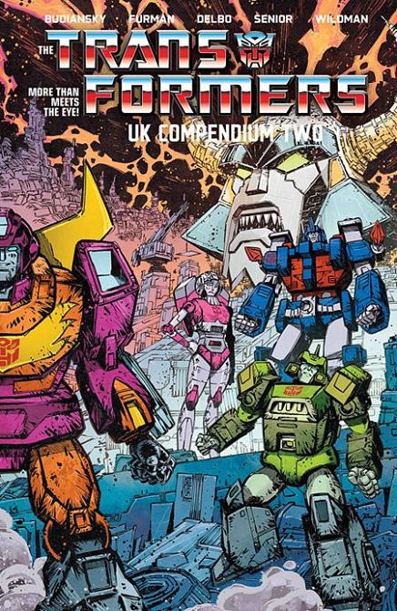TRANSFORMERS UK COMPENDIUM TP BOOK 02 JORGE CORONA & MIKE SPICER CVR