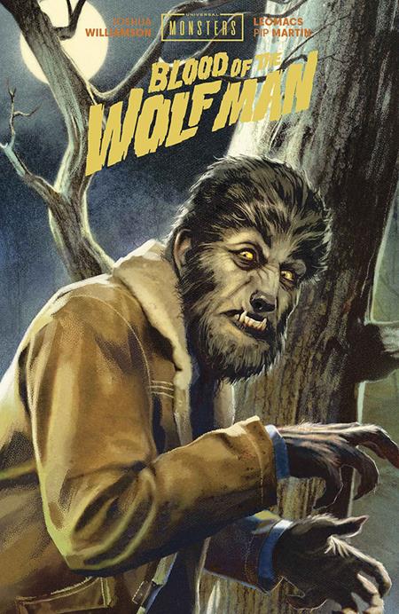 UNIVERSAL MONSTERS BLOOD OF THE WOLF MAN HC DIRECT MARKET EXCLUSIVE JOSHUA MIDDLETON CVR