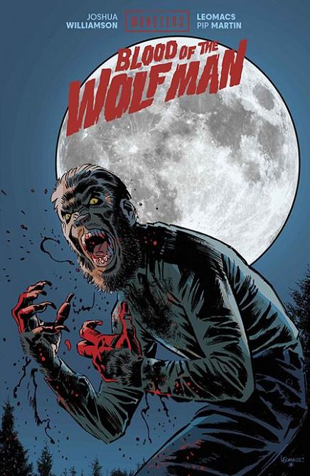 UNIVERSAL MONSTERS BLOOD OF THE WOLF MAN HC LEOMACS CVR