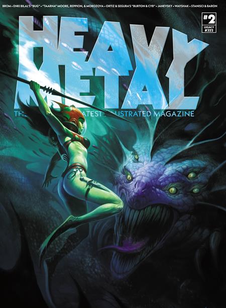 HEAVY METAL MAGAZINE #2 HC