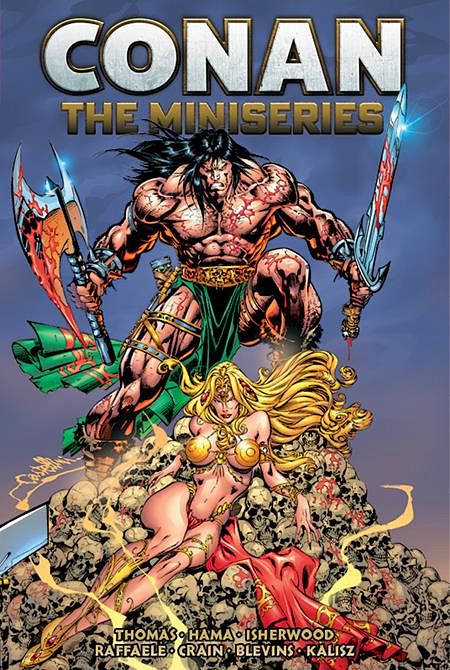 CONAN THE MINISERIES OMNIBUS HC DIRECT MARKET EDITION CLAUDIO CASTELLINI CVR