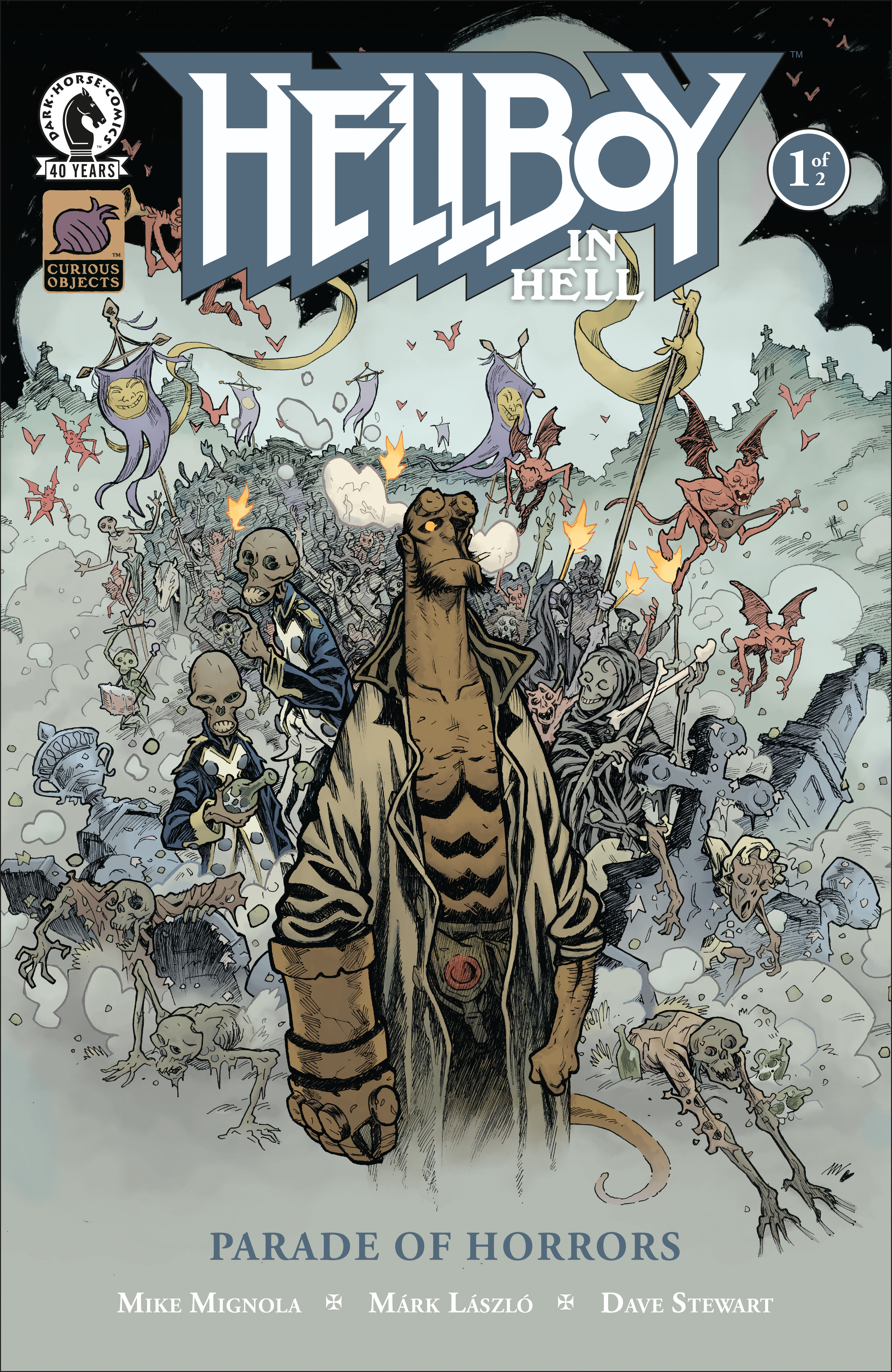 HELLBOY IN HELL PARADE OF HORRORS #01
