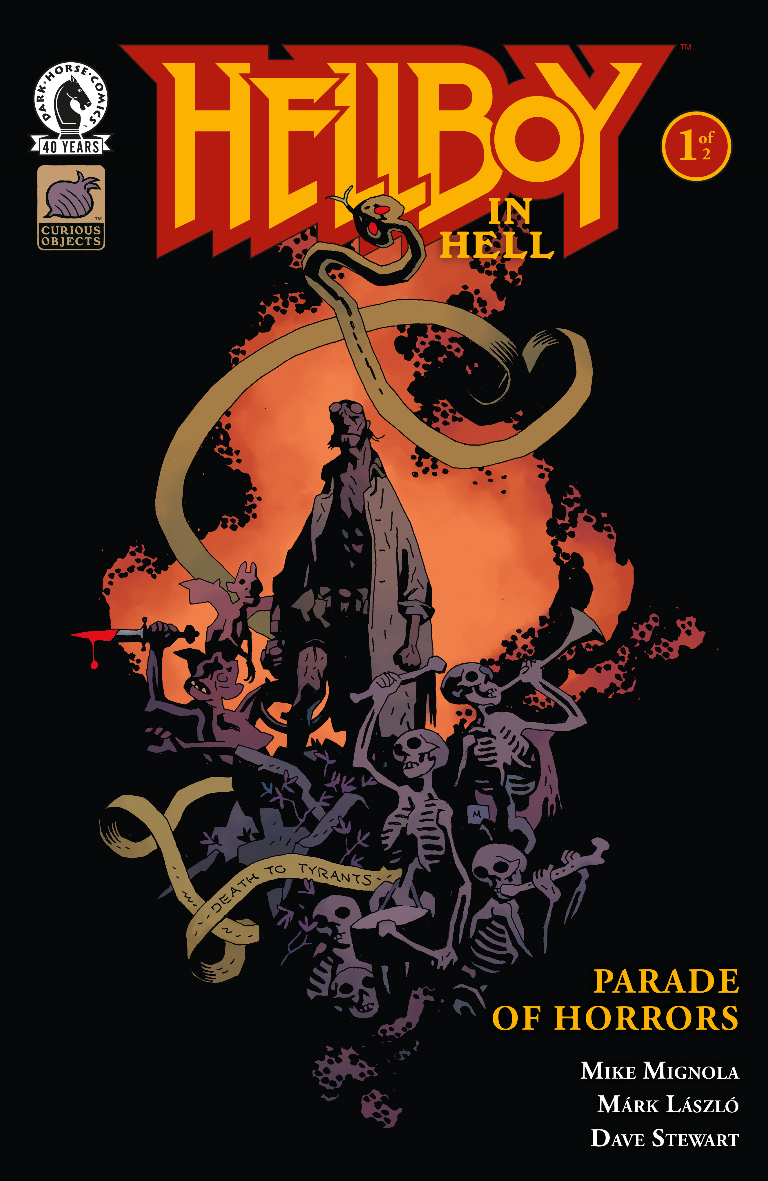 HELLBOY IN HELL PARADE OF HORRORS #01