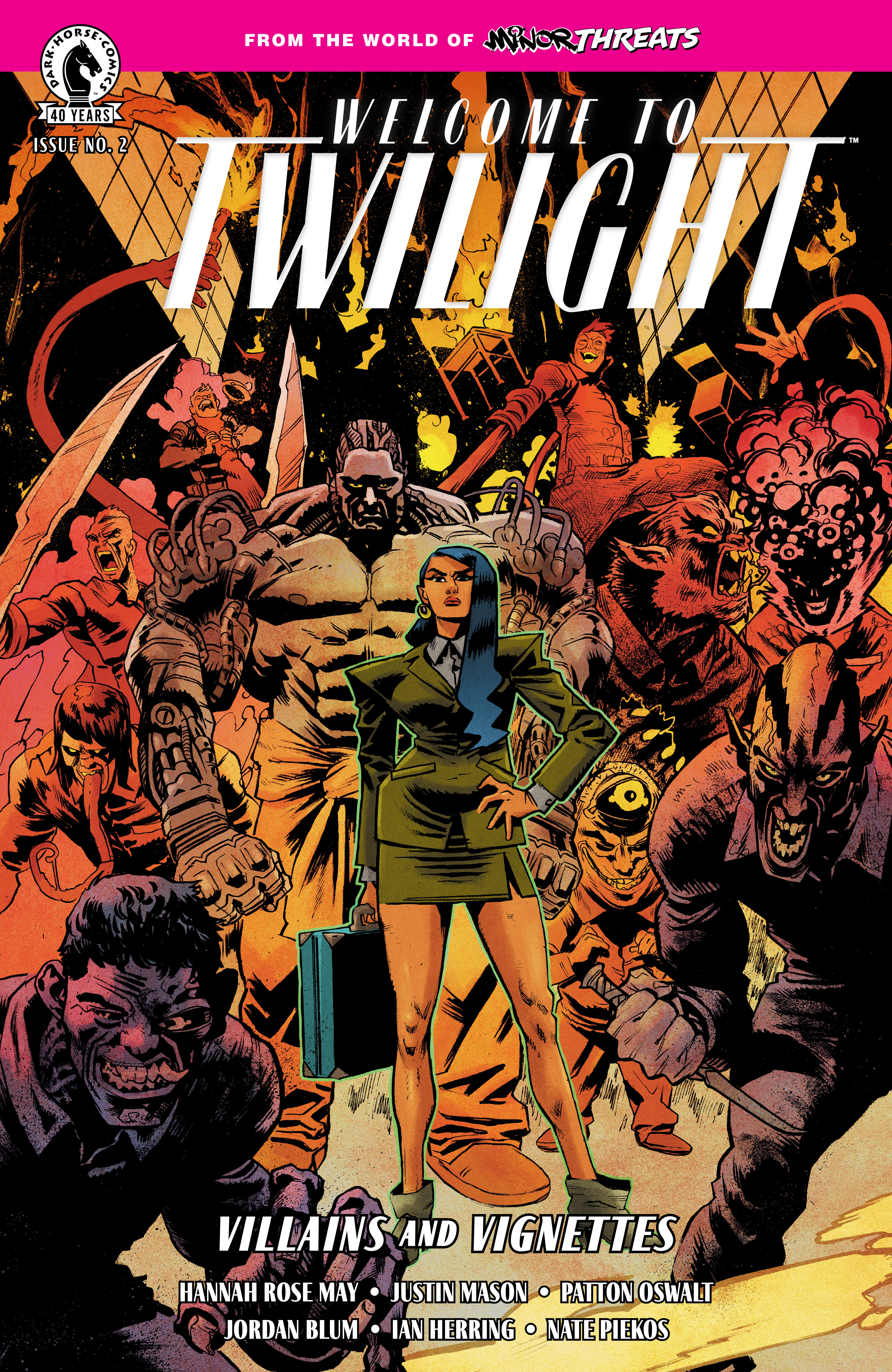 MINOR THREATS WELCOME TO TWILIGHT--VILLAINS AND VIGNETTES #02