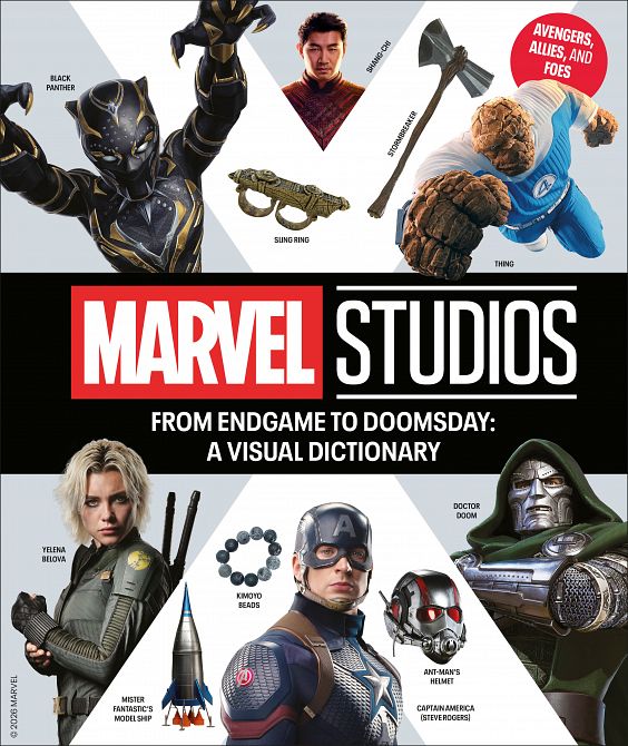 FROM ENDGAME TO DOOMSDAY A MARVEL STUDIOS VISUAL DICTIONARY AVENGERS, ALLIES, AND FOES HC