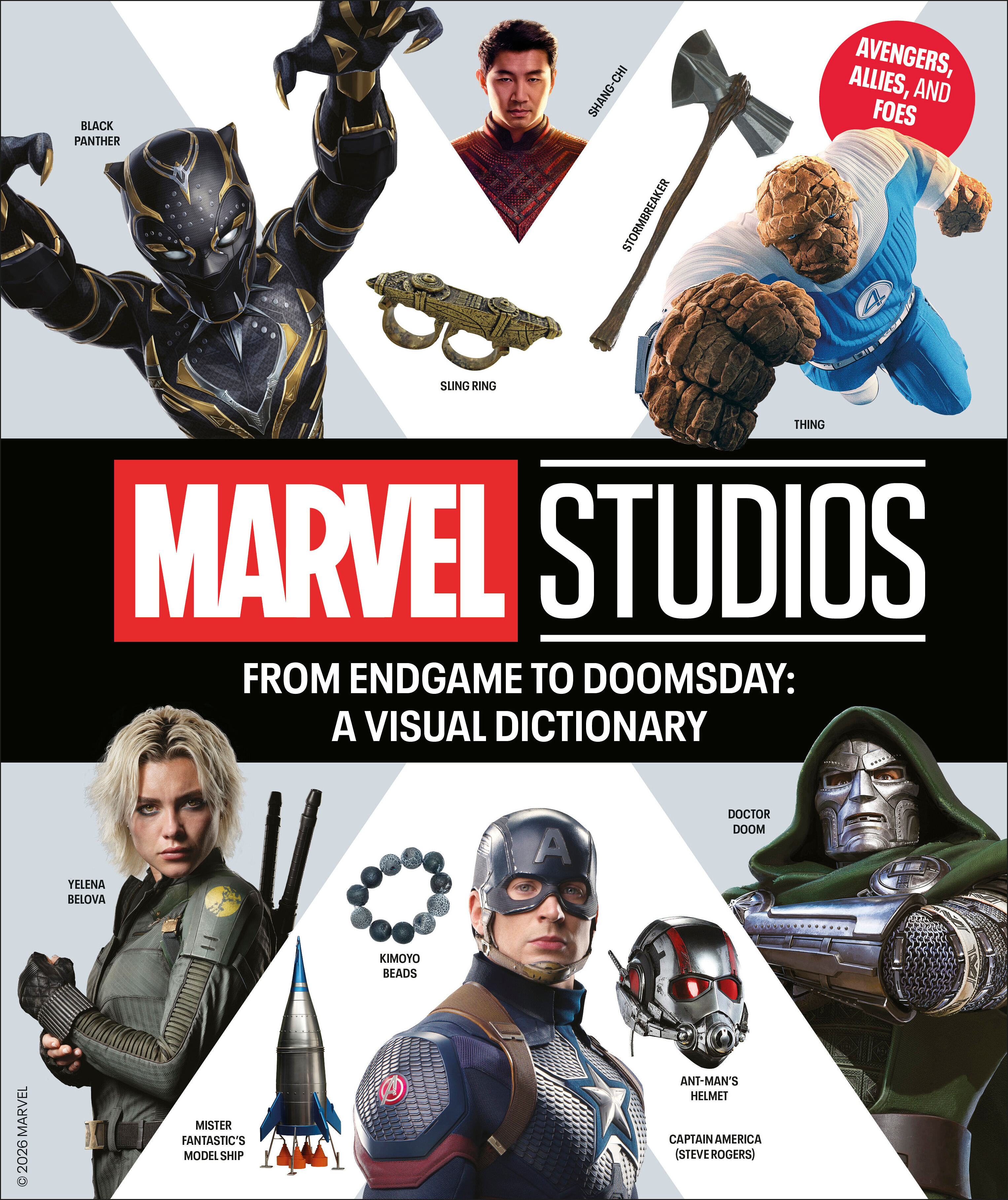FROM ENDGAME TO DOOMSDAY A MARVEL STUDIOS VISUAL DICTIONARY AVENGERS, ALLIES, AND FOES HC