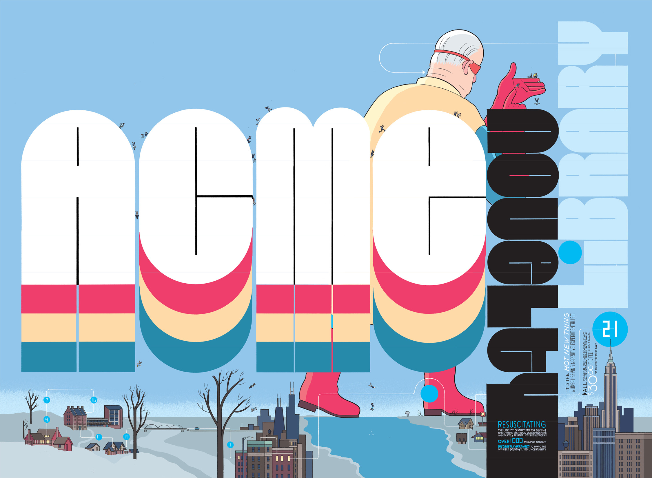 ACME NOVELTY LIBRARY HC