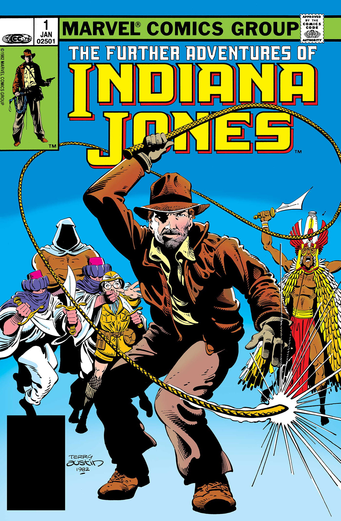 FURTHER ADVENTURES OF INDIANA JONES FACSIMILE EDITION #01