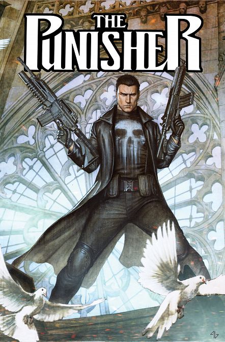 PUNISHER ENTER THE WAR ZONE OMNIBUS ADI GRANOV COVER [DM ONLY] HC
