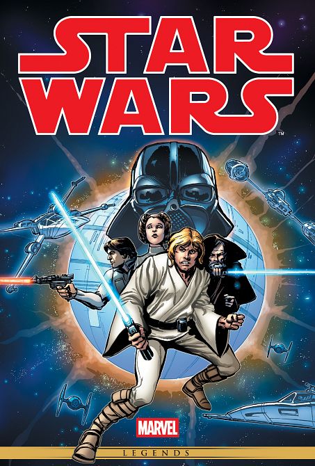 STAR WARS THE ORIGINAL MARVEL YEARS OMNIBUS VOL. 01 GREG HILDEBRANDT COVER [NEW PRINTING, DM ONLY] HC