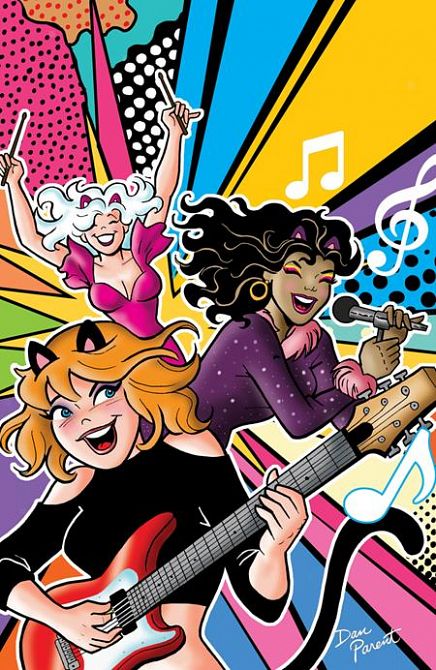 JOSIE AND THE PUSSYCATS ROCK ON (ONE SHOT) CVR D DAN PARENT FOIL FULL ART VARIANT #1