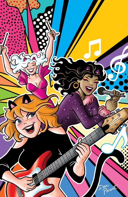 JOSIE AND THE PUSSYCATS ROCK ON (ONE SHOT) CVR D DAN PARENT FOIL FULL ART VARIANT #1