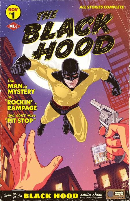 JOSIE AND THE PUSSYCATS ROCK ON (ONE SHOT) CVR E MATT TALBOT BLACK HOOD FOIL VARIANT #1