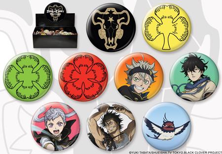 ATA-BOY BLACK CLOVER 144 PIECE BUTTON ASST (NET) #1