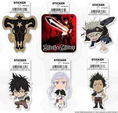 ATA-BOY BLACK CLOVER 18 STICKER PACK (NET) #1