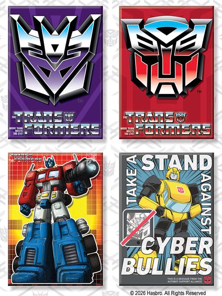 ATA-BOY TRANSFORMERS 12 MAGNET PACK (NET) #1