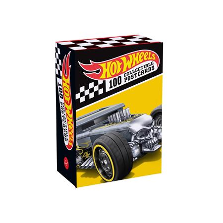 HOT WHEELS POSTCARD BOX 100 COLLECTIBLE POSTCARDS #1