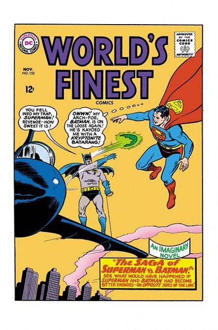 WORLDS FINEST COMICS FACSIMILE EDITION #153