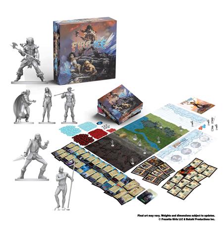 FIRE AND ICE MINIATURES ADVENTURE GAME #1