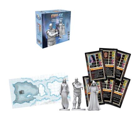FIRE AND ICE MINIATURES ADVENTURE GAME KING AND QUEEN EXPANSION SET #1