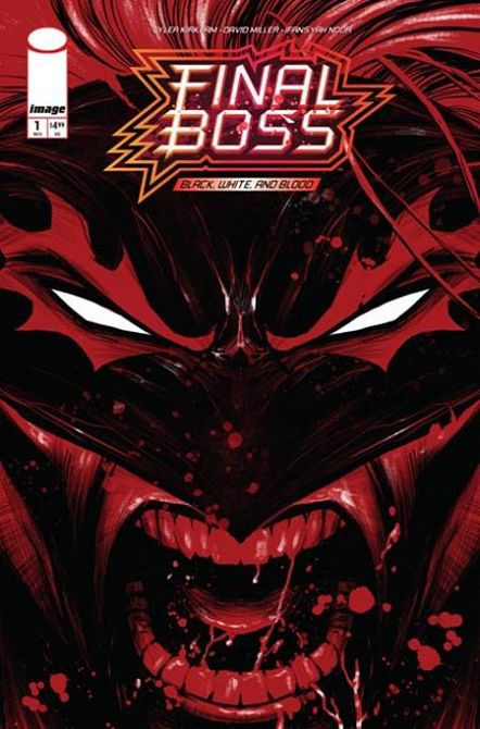 FINAL BOSS BLACK WHITE AND BLOOD REPRINT #1