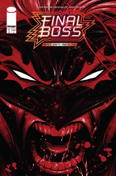 FINAL BOSS BLACK WHITE AND BLOOD REPRINT #1