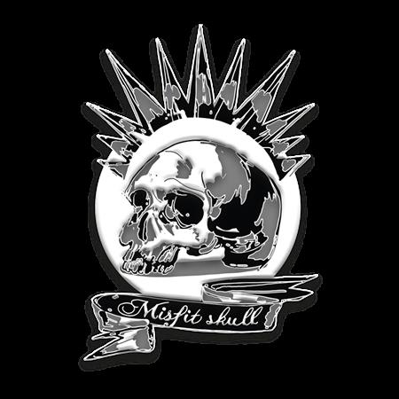 LIFE IS STRANGE MISFIT SKULL ENAMEL PIN BADGE #1