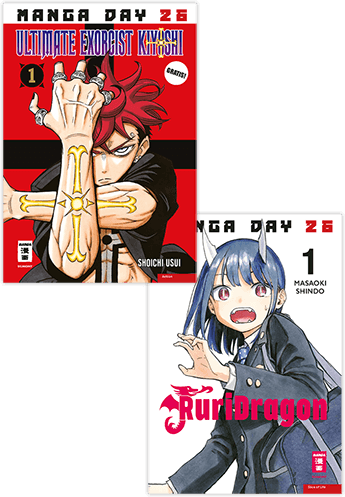 MANGA-DAY 2026: Ruri Dragon #1 / Ultimate Exorcist Kiyoshi #1 (GRATIS-MANGA)