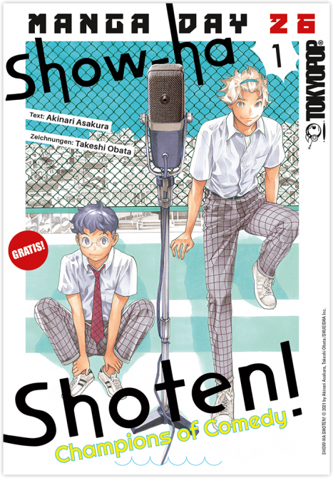 MANGA-DAY 2026: Show-ha Shoten! Champions of Comedy #1 (GRATIS-MANGA)