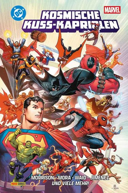 DC/MARVEL: KOSMISCHE KUSS-KAPRIOLEN (HARDCOVER)