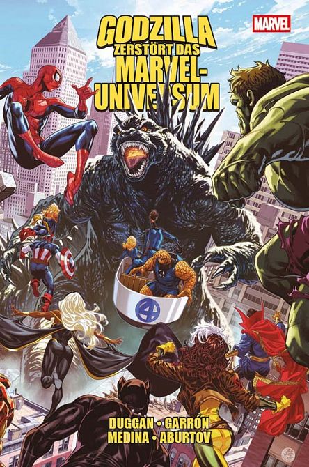 GODZILLA ZERSTÖRT DAS MARVEL-UNIVERSUM (SOFTCOVER)