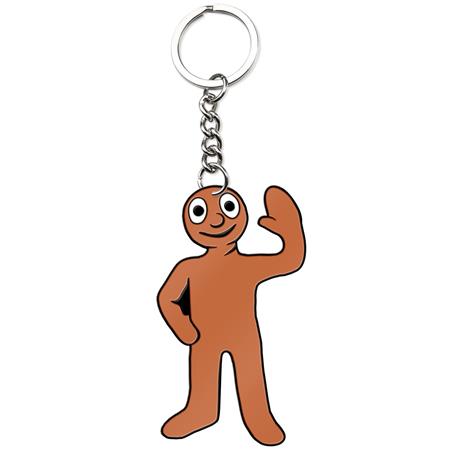 AARDMAN 50 MORPH HELLO ENAMEL KEYCHAIN #1