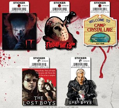 ATA-BOY HORROR MOVIES 15 STICKER PACK #2