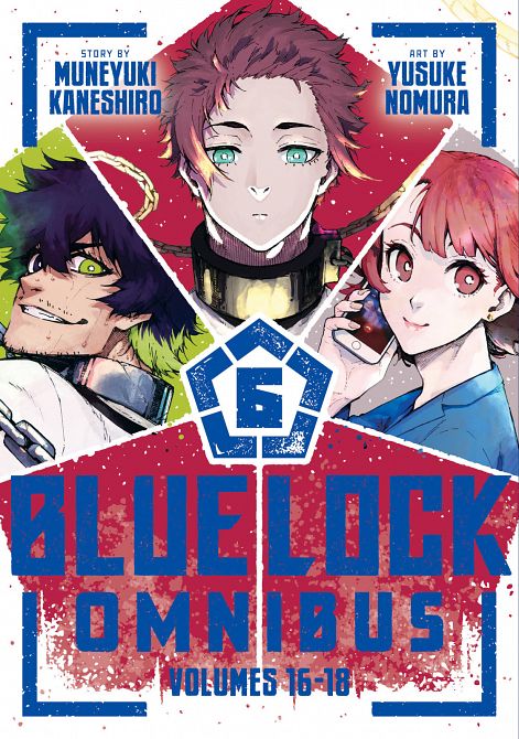 BLUE LOCK OMNIBUS 06 (VOL. 16-18) TP