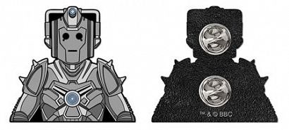 DOCTOR WHO CYBERWARRIOR ENAMEL PIN BADGE #1