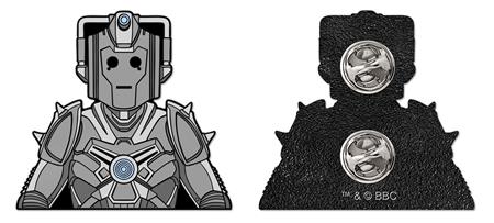 DOCTOR WHO CYBERWARRIOR ENAMEL PIN BADGE #1