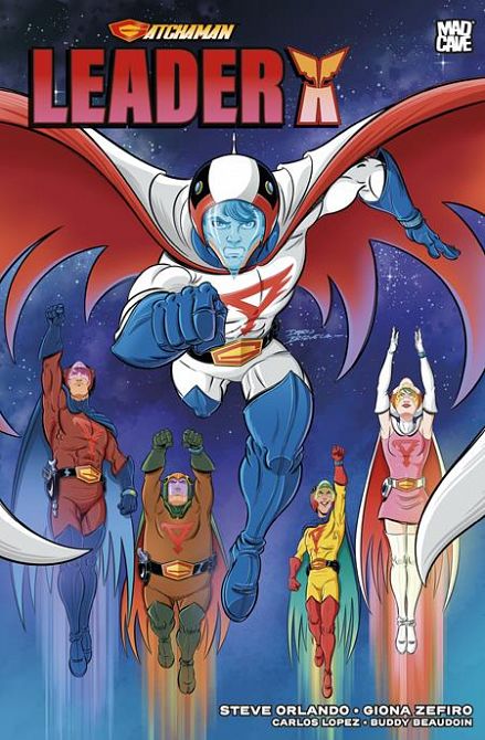 GATCHAMAN LEADER X (ONE-SHOT) CVR B DARIO BRIZUELA VAR #1