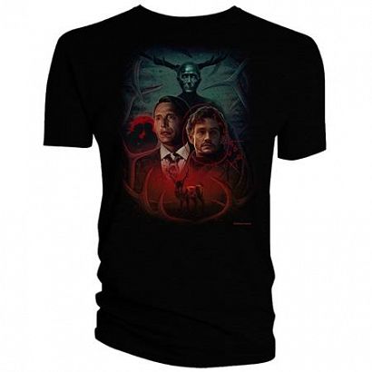 HANNIBAL BLOOD RED MONTAGE by CHELSEA LOWE T-SHIRT XXL #1