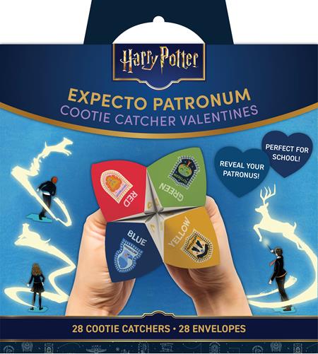 HARRY POTTER EXPECTO PATRONUM COOTIE CATCHER VALENTINES #1