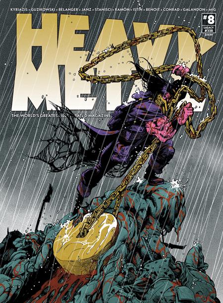 HEAVY METAL MAGAZINE #8