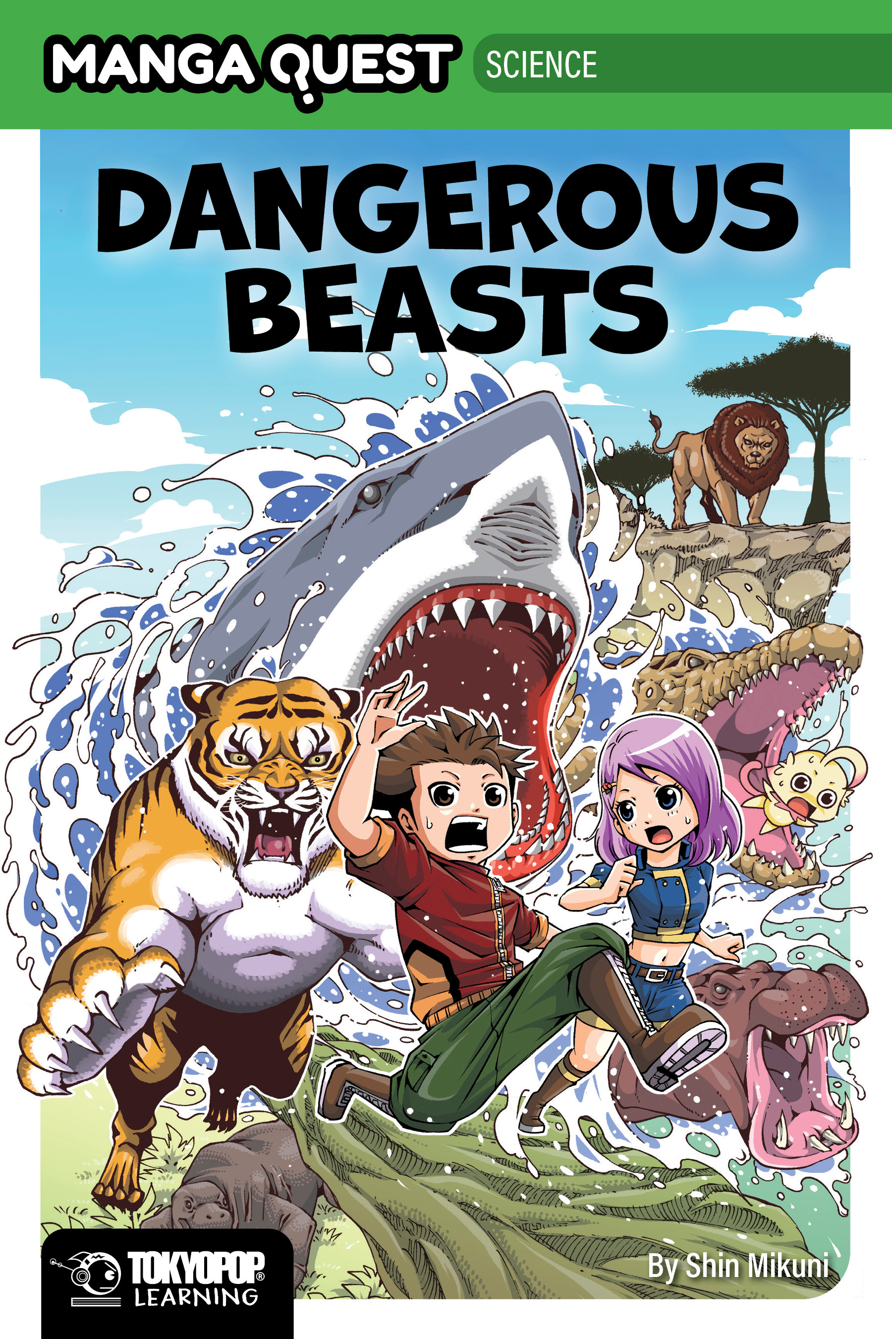 MANGA QUEST DANGEROUS BEASTS (HARDCOVER) HC