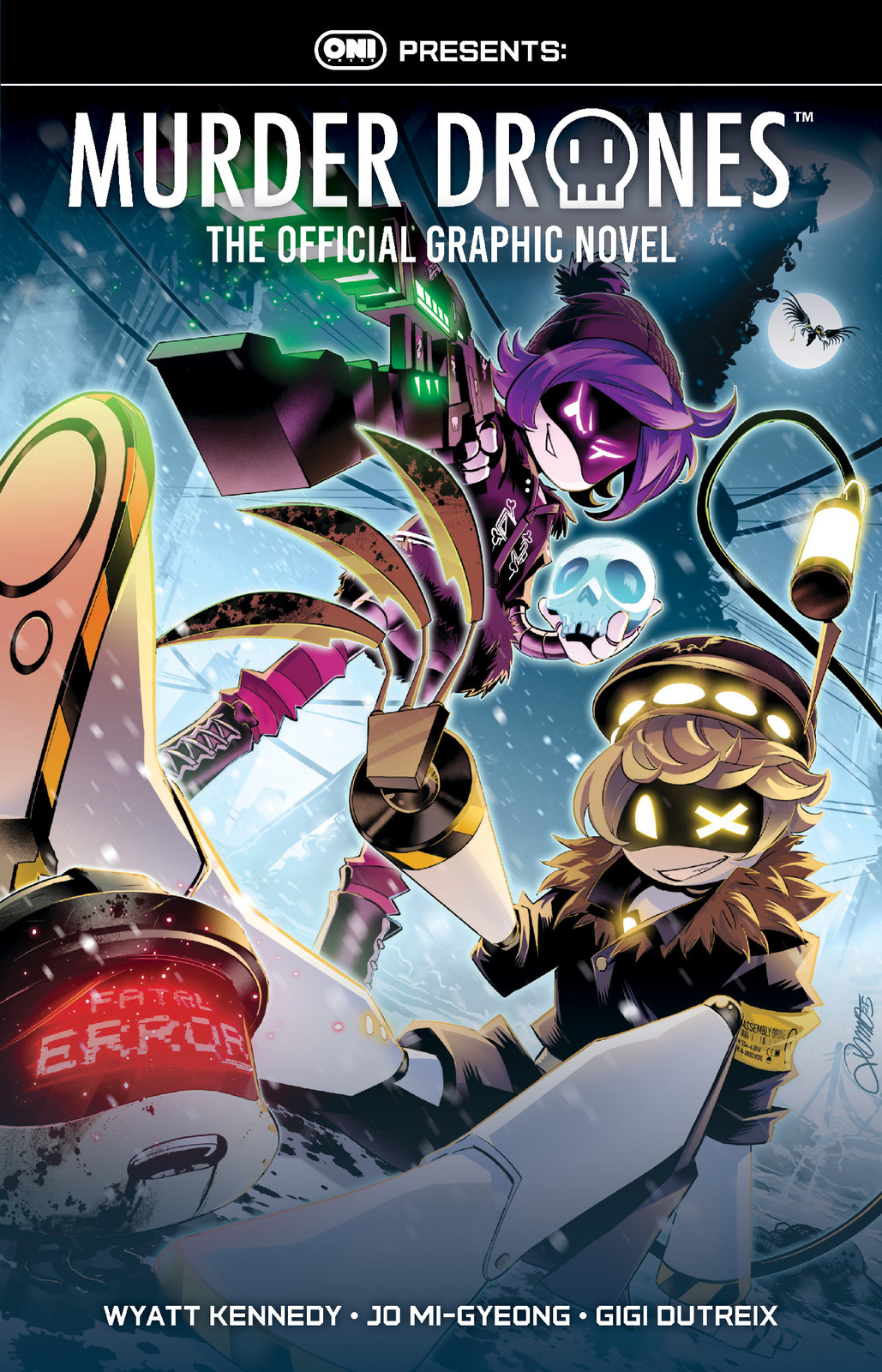 ONI PRESS PRESENTS MURDER DRONES THE OFFICIAL GRAPHIC NOVEL TP