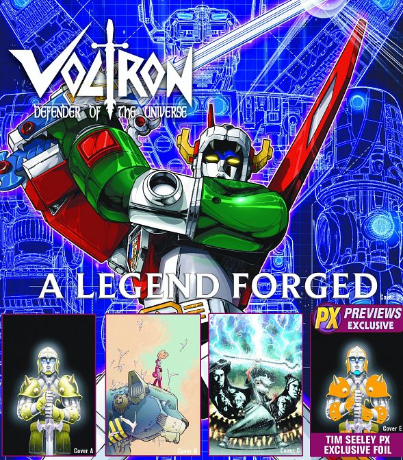 VOLTRON A LEGEND FORGED #4