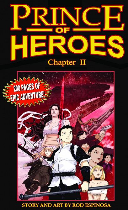 ROD ESPINOSA PRINCE OF HEROES HC CHAPTER 02